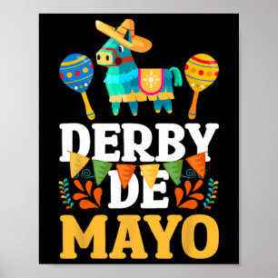 Poster Derby De Mayo Cinco De Mayo Mexicano
