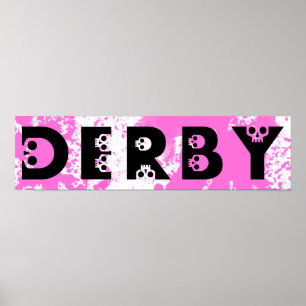 Poster Derby : escultura