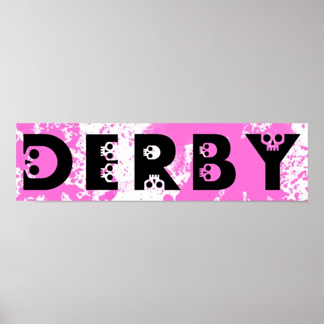 Poster Derby : escultura (Frente)