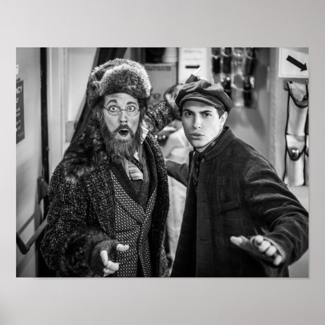 Pôster Derek e John (Frente)