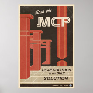 Poster Deresolution é a única solução