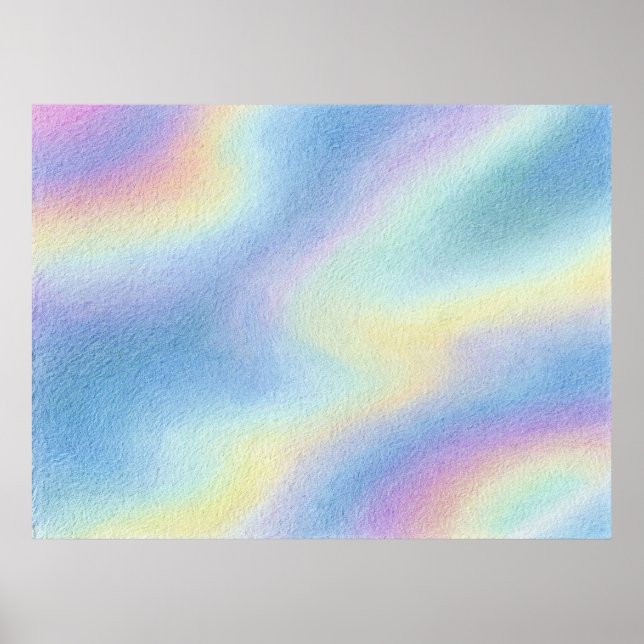Poster Deriva do Céu Pastel (Frente)