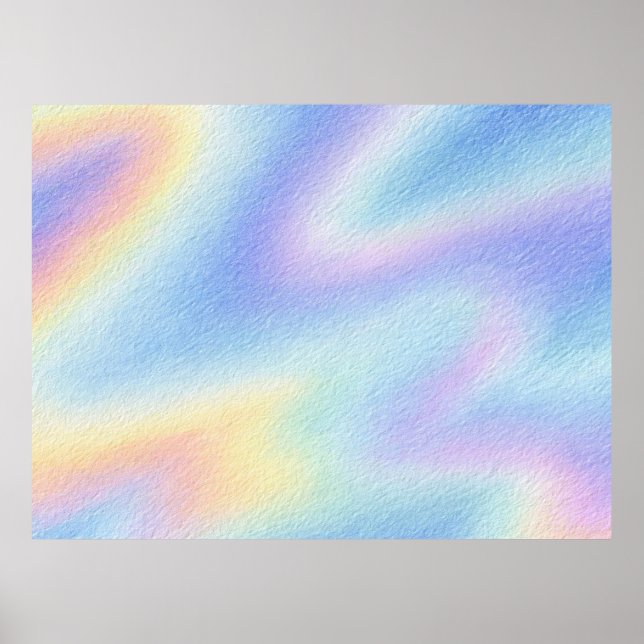 Poster Deriva do Céu Pastel (Frente)