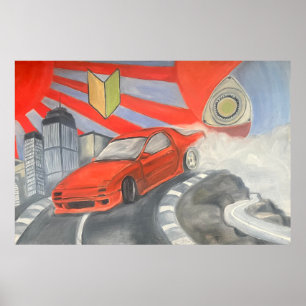 Poster Derrapando no Céu