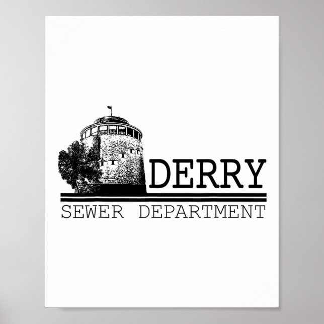Poster Derry Sewer Department (Frente)