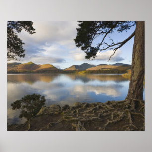 Poster Derwentwater, Lake District, Cumbria, Inglaterra
