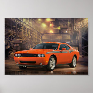 Pôster Desafiador de Dodge
