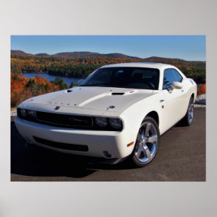 Pôster Desafiador R/T de 2009 Dodge