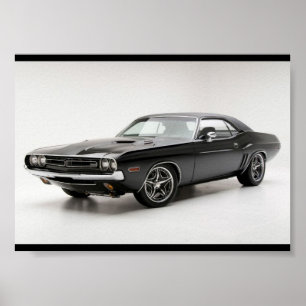 Pôster Desafiador RT 1971 de Dodge