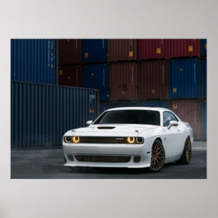 Poster Desafiador SRT de Dodge