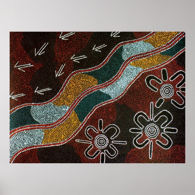 Pôster Desafio Aborígene (Frente)