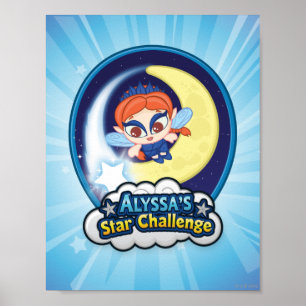 Pôster Desafio da estrela de Alyssa