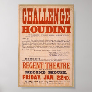 Pôster Desafio de Houdini