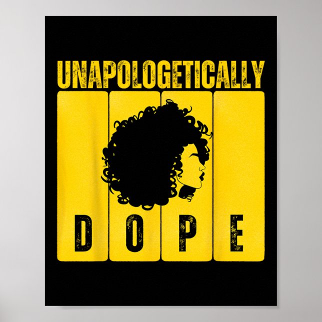 Poster Desapologadamente Droga Mês da História Negra Afri (Frente)