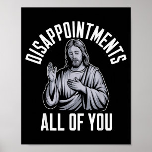 Poster Desapontamentos Todos Vocês Ins Religiosos Cristão