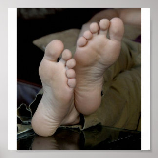 Poster descalço