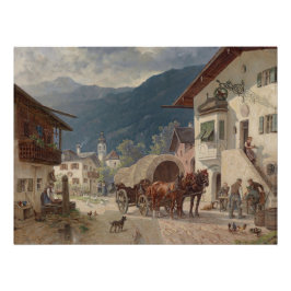 Pôster Descanso em frente à Inn - Désiré Thomassin