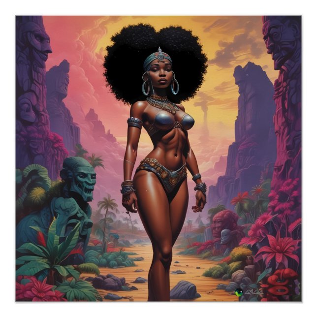 Pôster Descarregado Pelo Que Foi - Ken Gage Art (Frente)