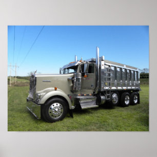 Pôster Descarregador de Kenworth W900L