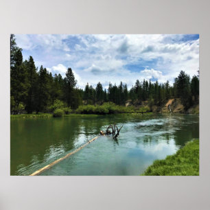 Poster Deschutes River, Oregon