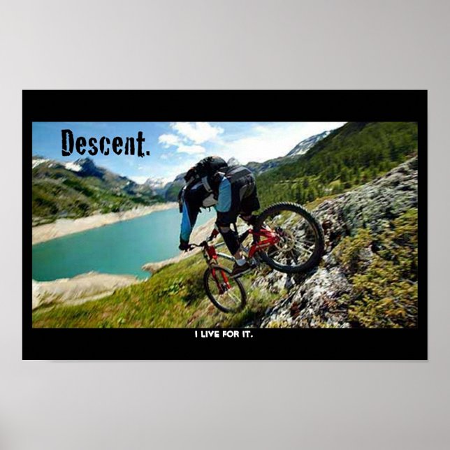 Pôster Descida (Frente)