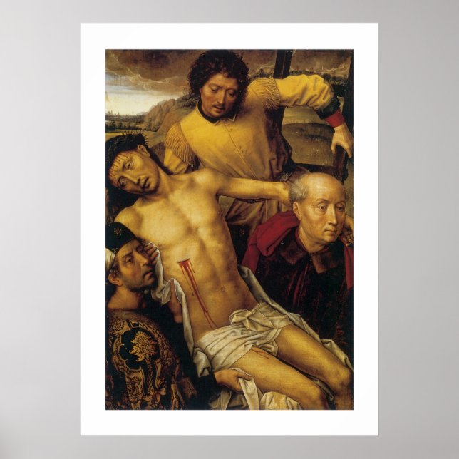 Pôster Descida da cruz (Frente)