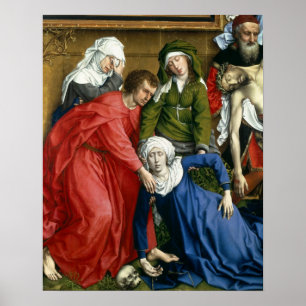 Pôster Descida da cruz, c.1435