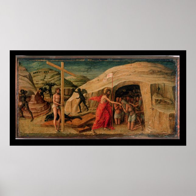 Pôster Descida do cristo em Limbo (Frente)