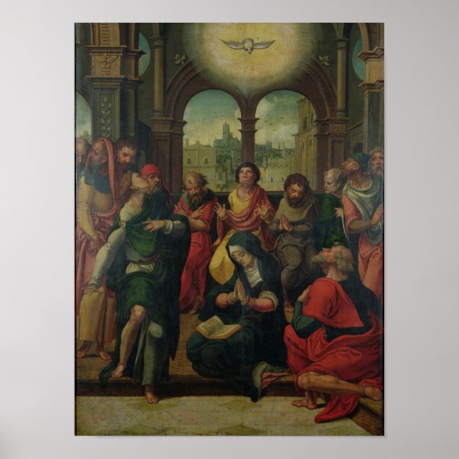 Pôster Descida do Espírito Santo (Frente)