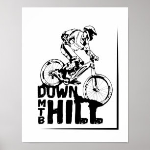 Poster Descida MTB