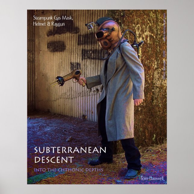 Pôster Descida Subterrânea (Frente)