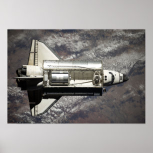 Pôster Descoberta 12 do vaivém espacial