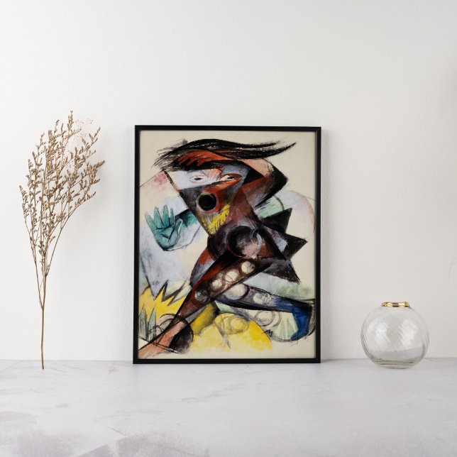 Poster Descoberta Calibana para o Tempest de Franz Marc (Criador carregado)