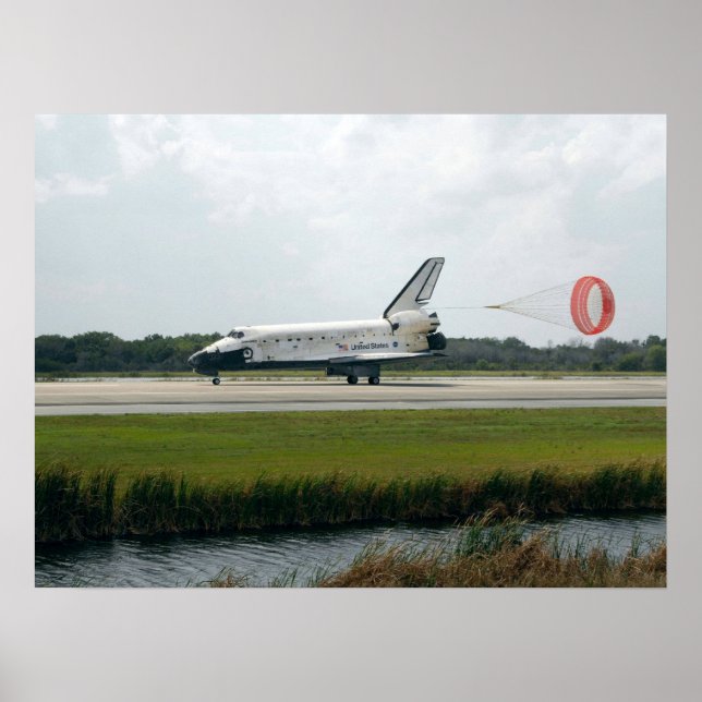 Pôster Descoberta de Encerramento de Espaço (STS-119) (Frente)