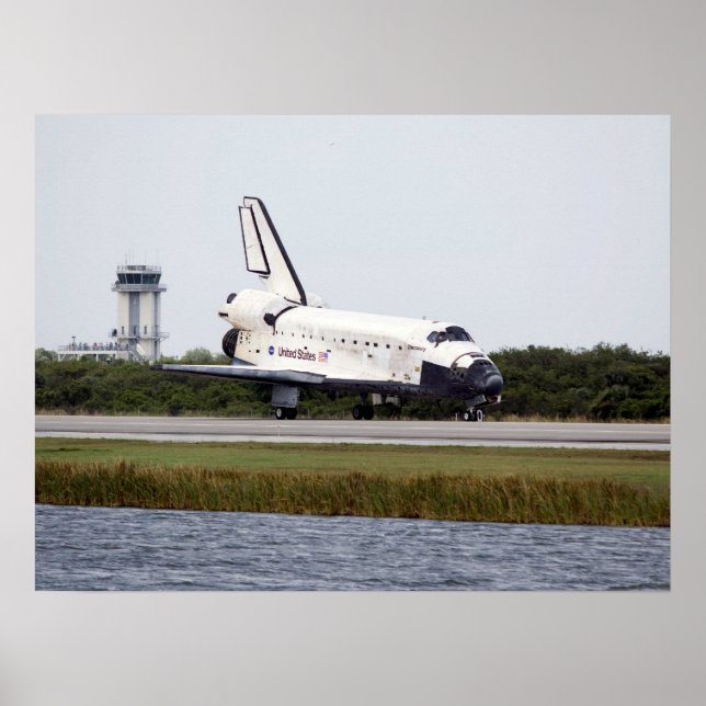 Pôster Descoberta de Encerramento de Espaço (STS-119) (Frente)