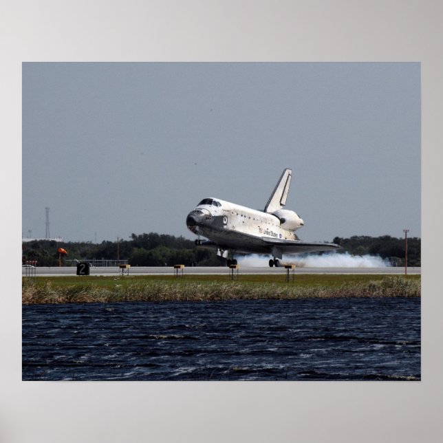 Pôster Descoberta de Encerramento de Espaço (STS-120) (Frente)