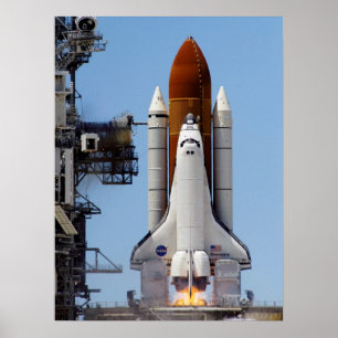 Poster Descoberta de Encerramento de Espaço (STS-121)