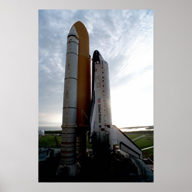 Pôster Descoberta de Encerramento de Espaço (STS-95) (Frente)