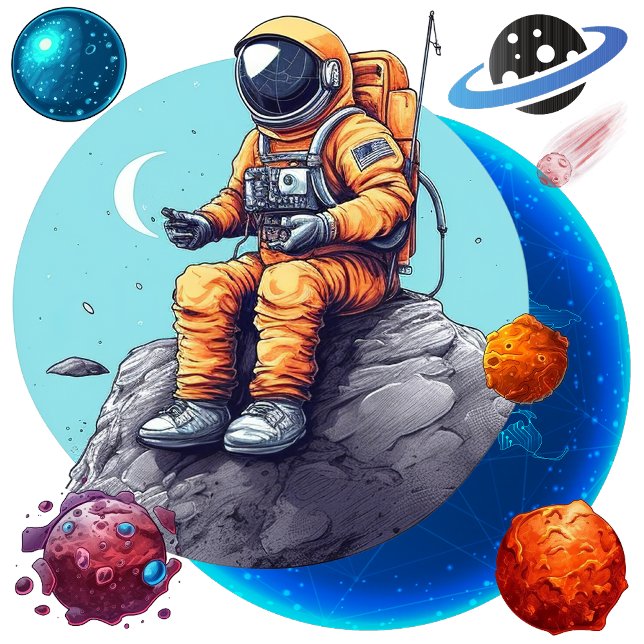 Poster Descobrindo o Universo (Discovering the Universe: Through Astronauts' Eyes)