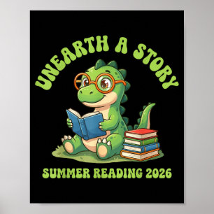 Poster Descobrir Uma História Leitura de Verão 2026