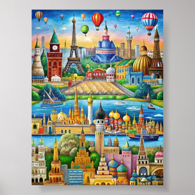 Poster Descubra a beleza da diversidade cultural (Frente)