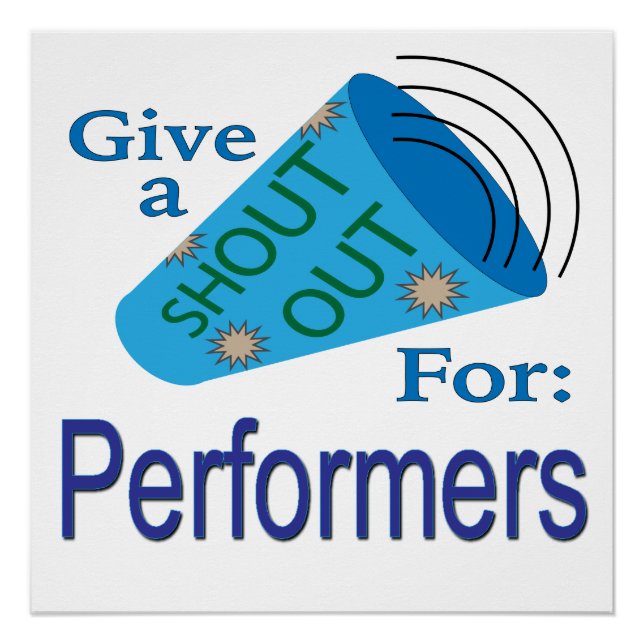 Pôster Descubra os artistas (Frente)