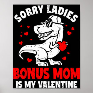 Poster Desculpe Senhoras Bônus Mamãe É Meu Dinossauro Do