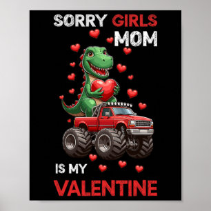 Poster Desculpe Senhoras Mãe Meu Dia Dos Namorados Caminh