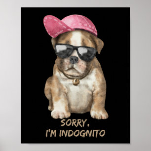 Poster DESCULPE, SOU INDOGNITO (Cãozinho do Cachorro de 