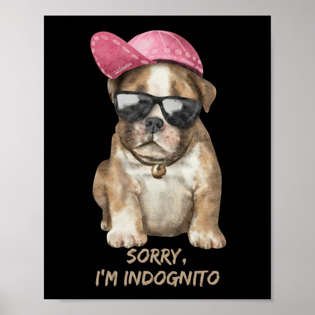 Poster DESCULPE, SOU INDOGNITO (Cãozinho do Cachorro de I (Frente)