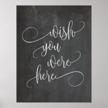 desejamos que você estivesse aqui placa de mesa de