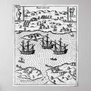 Poster Desejo 1626 do porto (gravura)