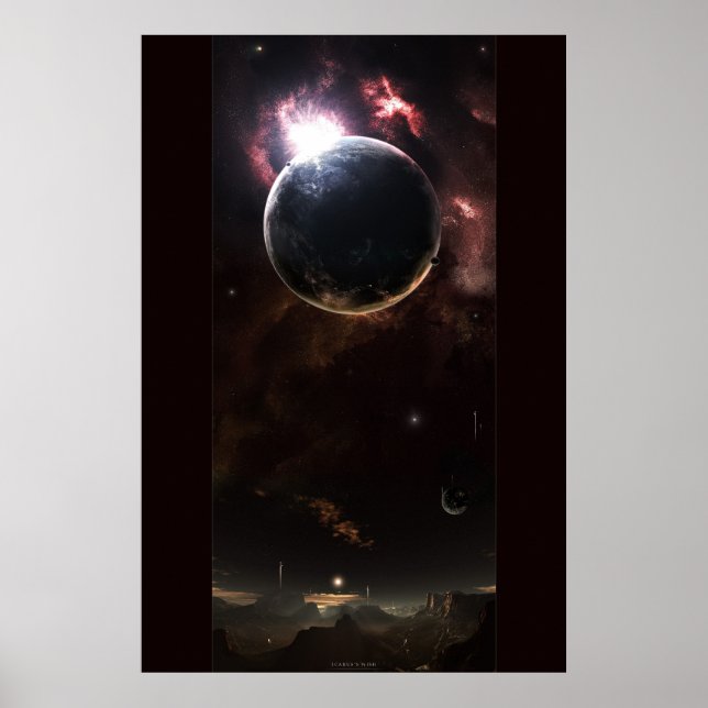 Pôster Desejo de Icarus (Frente)