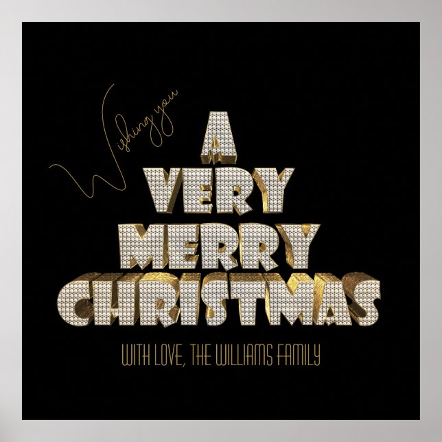 Poster Desejo-te um Natal muito feliz (Frente)